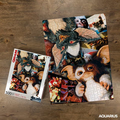 AQUARIUS Gremlins puzzle pieces closeup highlights precise interlocks.