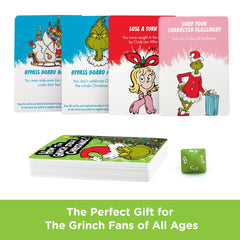 AQUARIUS Grinchmas Journey character pieces arranged for quick setup and play