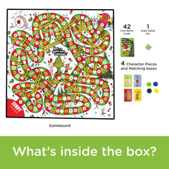 AQUARIUS Grinchmas Journey game board detail highlighting imagery and collectible atmosphere