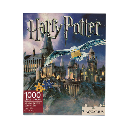 AQUIARIUS Harry Potter Hogwarts Castle puzzle with glare-free finish for bright rooms