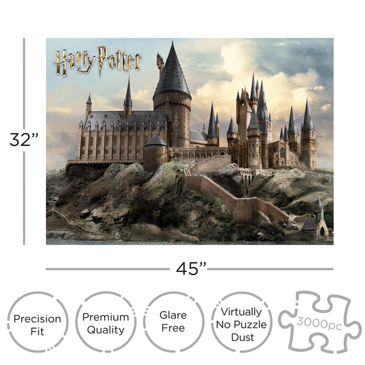 Aquarius Harry Potter puzzle: precision-cut pieces ensuring perfect fits with minimal dust.