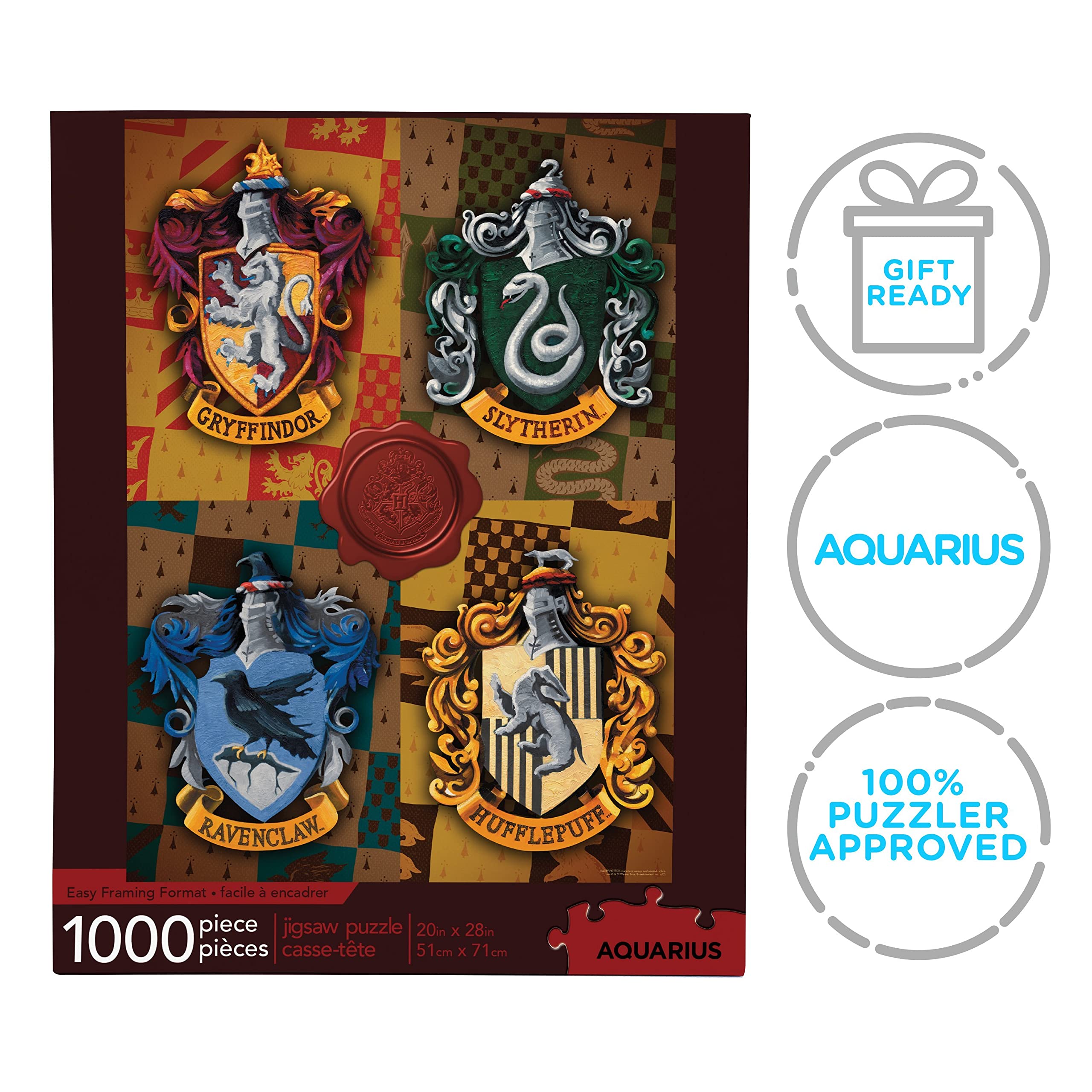 AQUARIUS Harry Potter Puzzle ideal gift for fans and collectors.