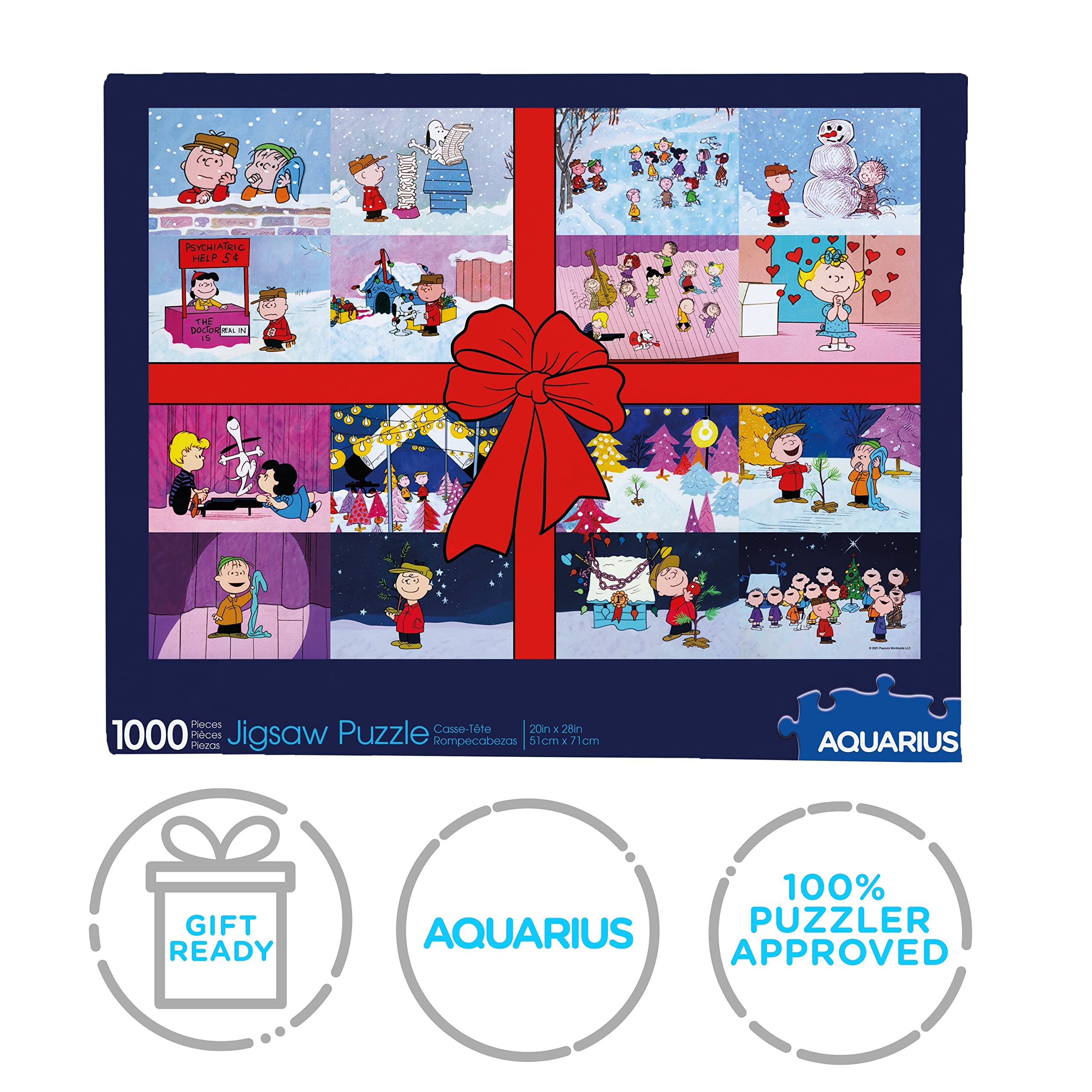 AQUARIUS ideal holiday gift for puzzle lovers and fans.