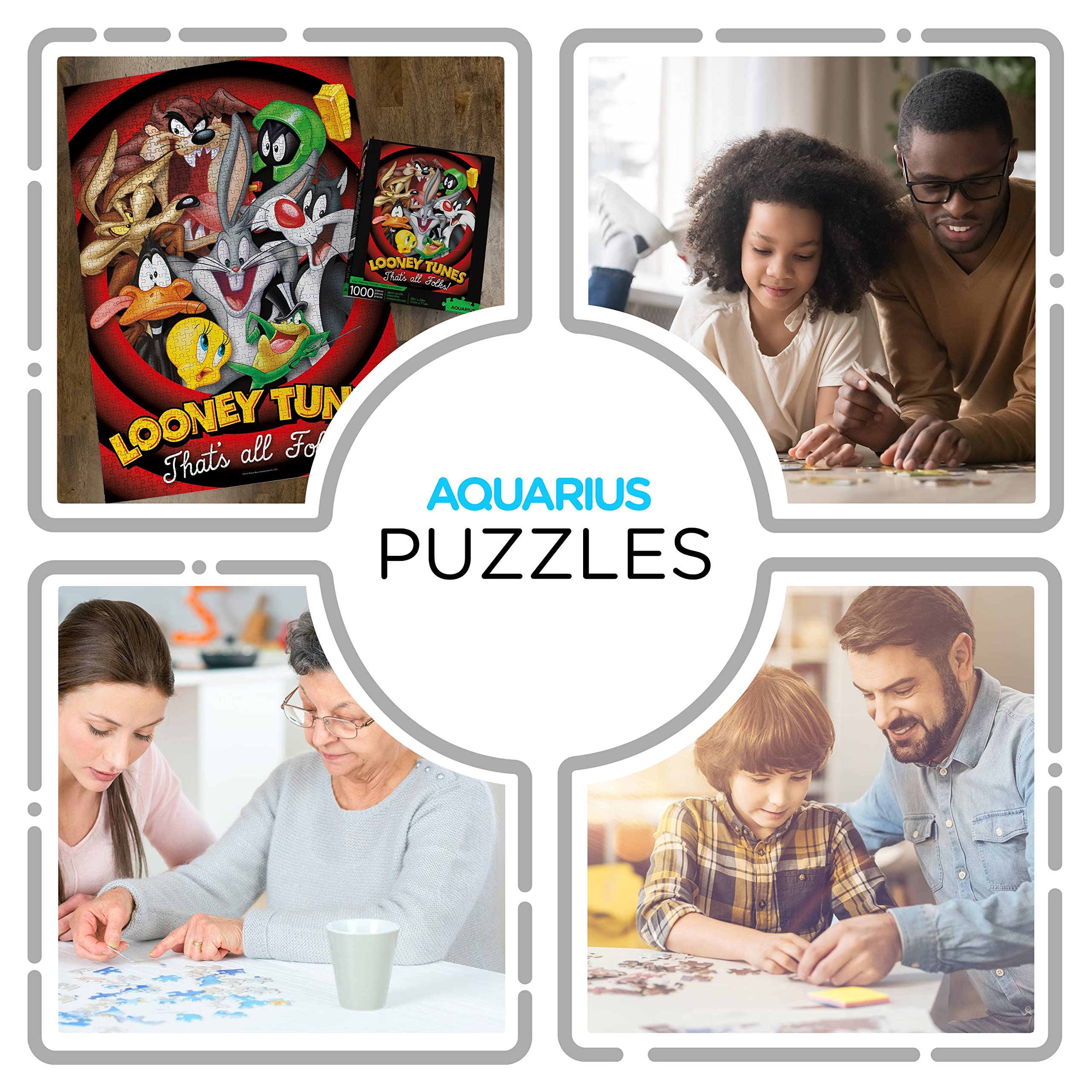 AQUARIUS Looney Tunes official licensed puzzle for authentic memorabilia