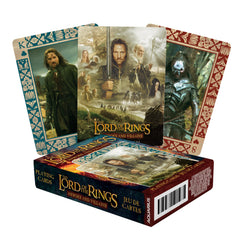 AQUARIUS Lord of the Rings playing cards with hero illustrations for epic game nights