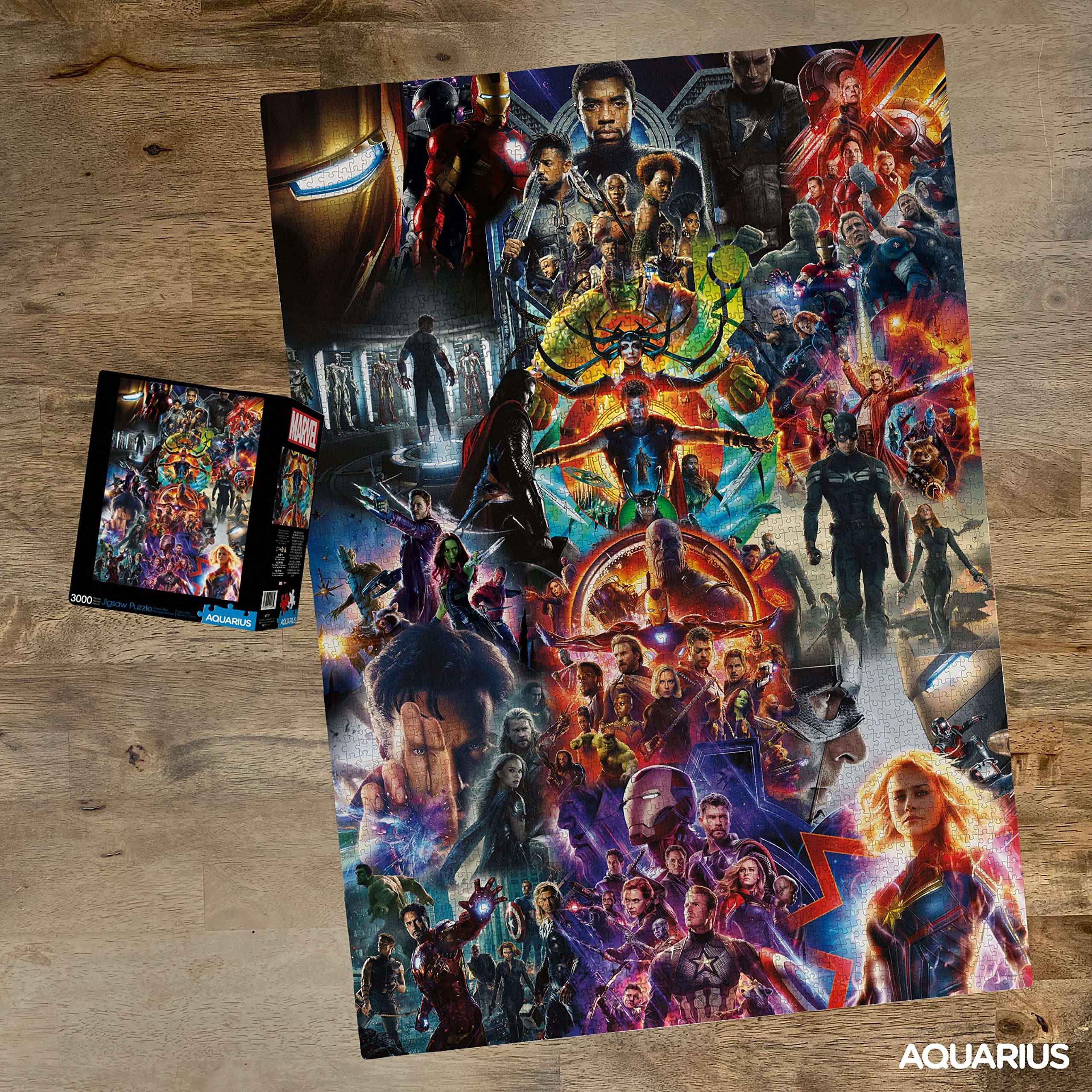 Aquarius Marvel glare-free paper texture supports easy display and enjoyment