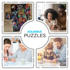 Aquarius Marvel precision-cutting edges create a snug puzzle fit