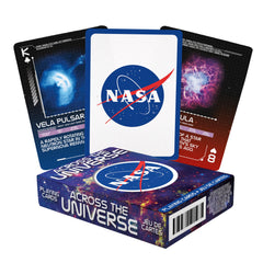 Aquarius NASA Across the Universe deck front image for collectors and game nights.
