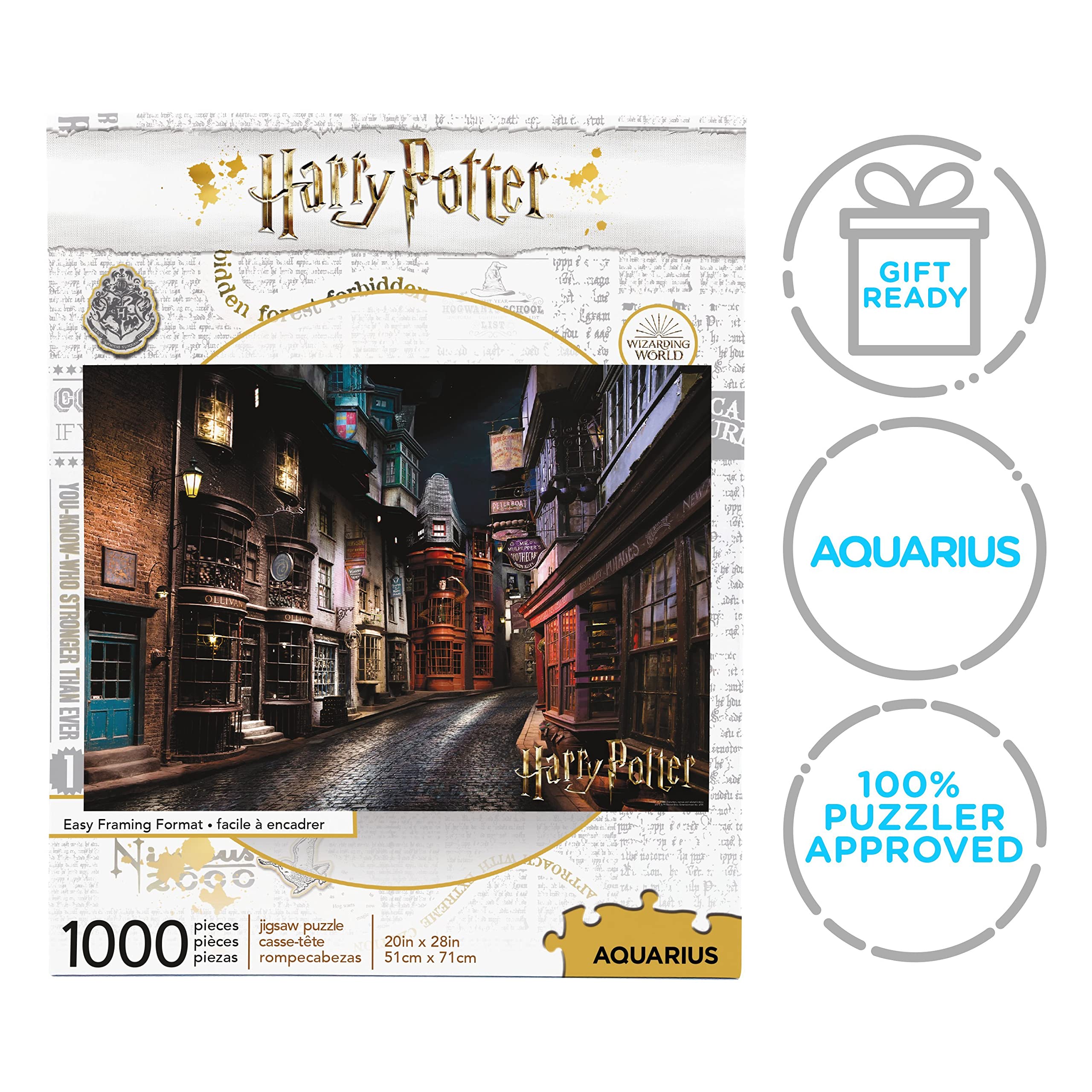 AQUARIUS puzzle gift packaging ready for gifting and display