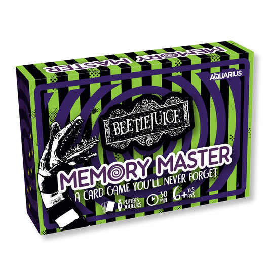 AQUARIUS Rick & Morty Memory Master box front for family game night