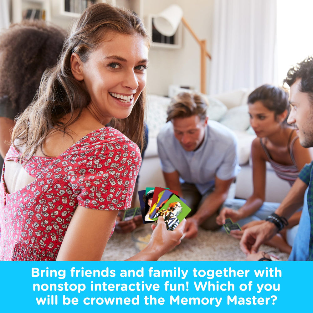 AQUARIUS Rick & Morty Memory Master play area supports group play