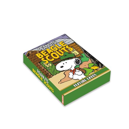 Back designs of Aquarius Snoopy Beagle Scouts playing cards