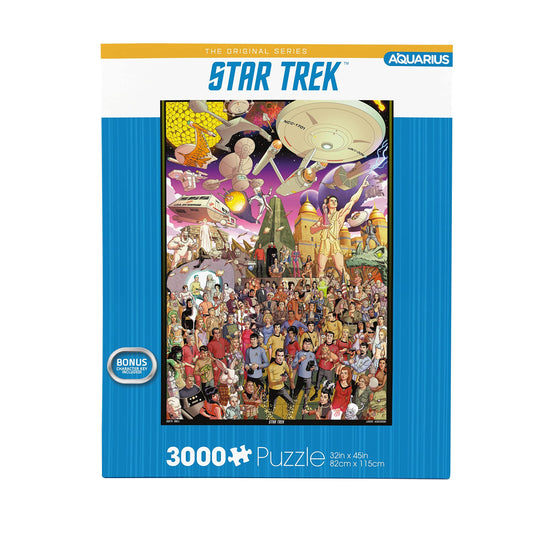 AQUARIUS Star Trek Puzzle pieces interlock precisely for smooth assembly.