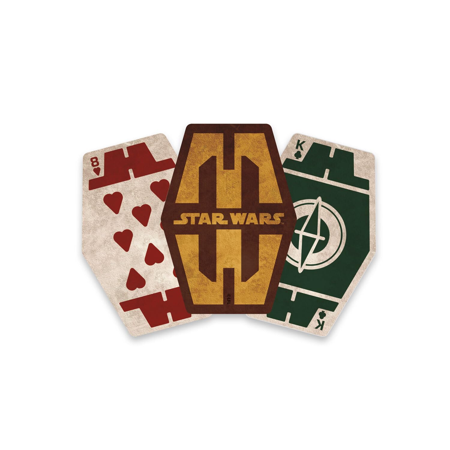 Aquarius Star Wars Sabacc premium cards artwork—multiple images for engaging play and display.