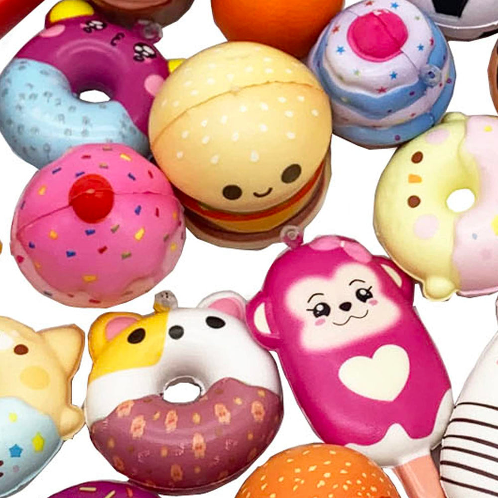 Aqueens soft PU squishies boast smooth-skin touch and safe materials