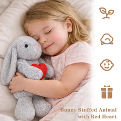 Aqushymallow Cow Valentine gift bunny for love and warmth.