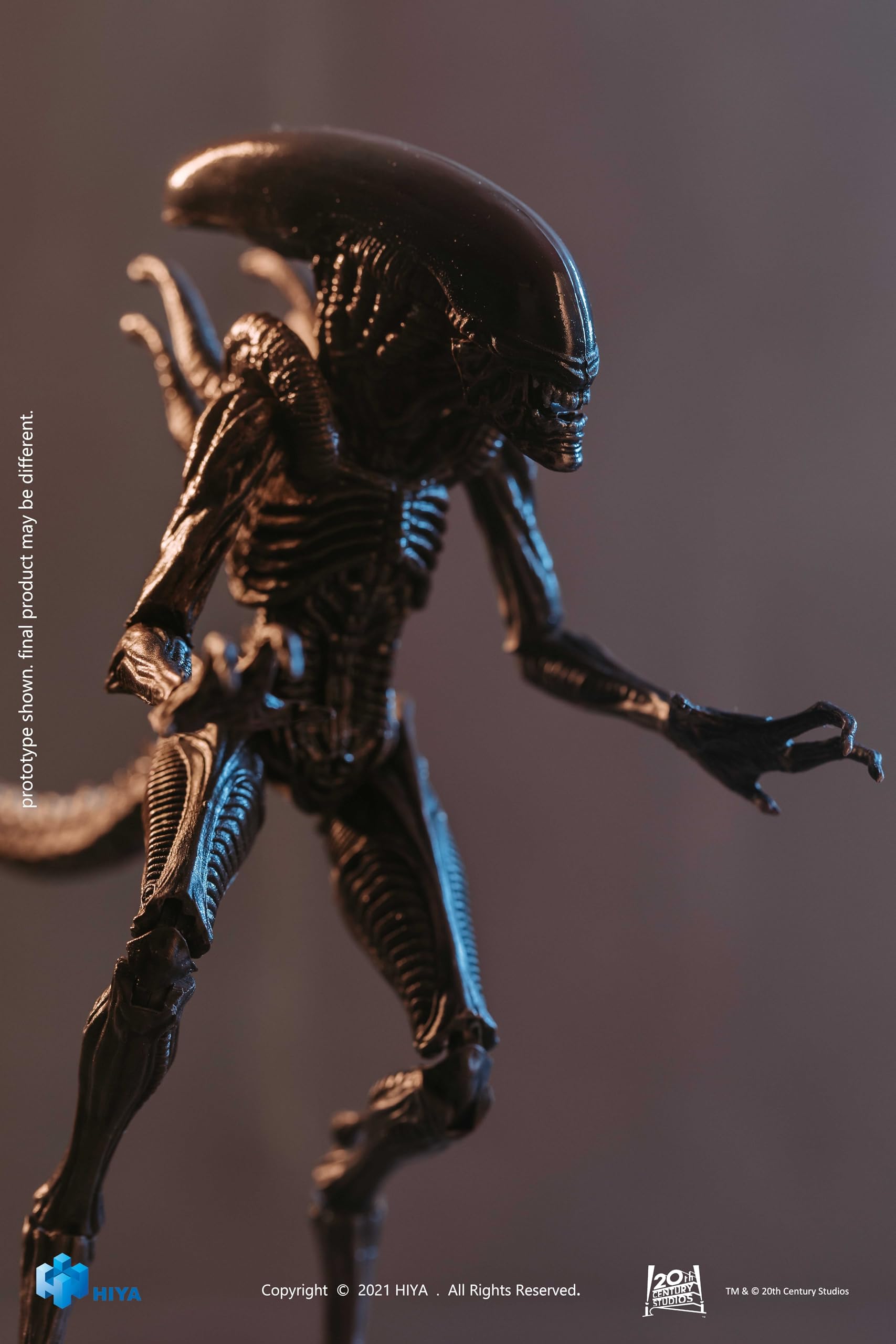 Arbenmao Hiya Exquisite Mini Series resurrection alien warrior with detailed textures and vivid colors.