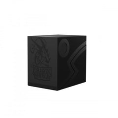 Arcane Tinmen Dragon Shield Double Shell with shadow black exterior for sturdy card storage.