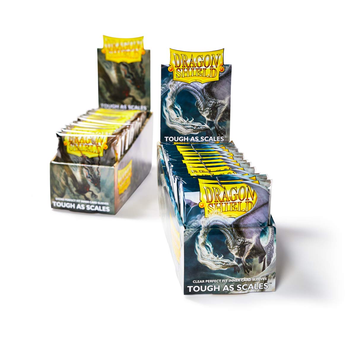 Arcane Tinmen perfect-fit inner sleeves, clear-front view for enhanced card protection.