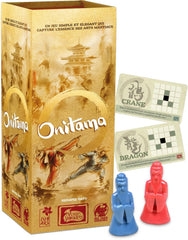 Arcane Wonders Onitama 5x5 board showcases compact battlefield for focused two-player battles
