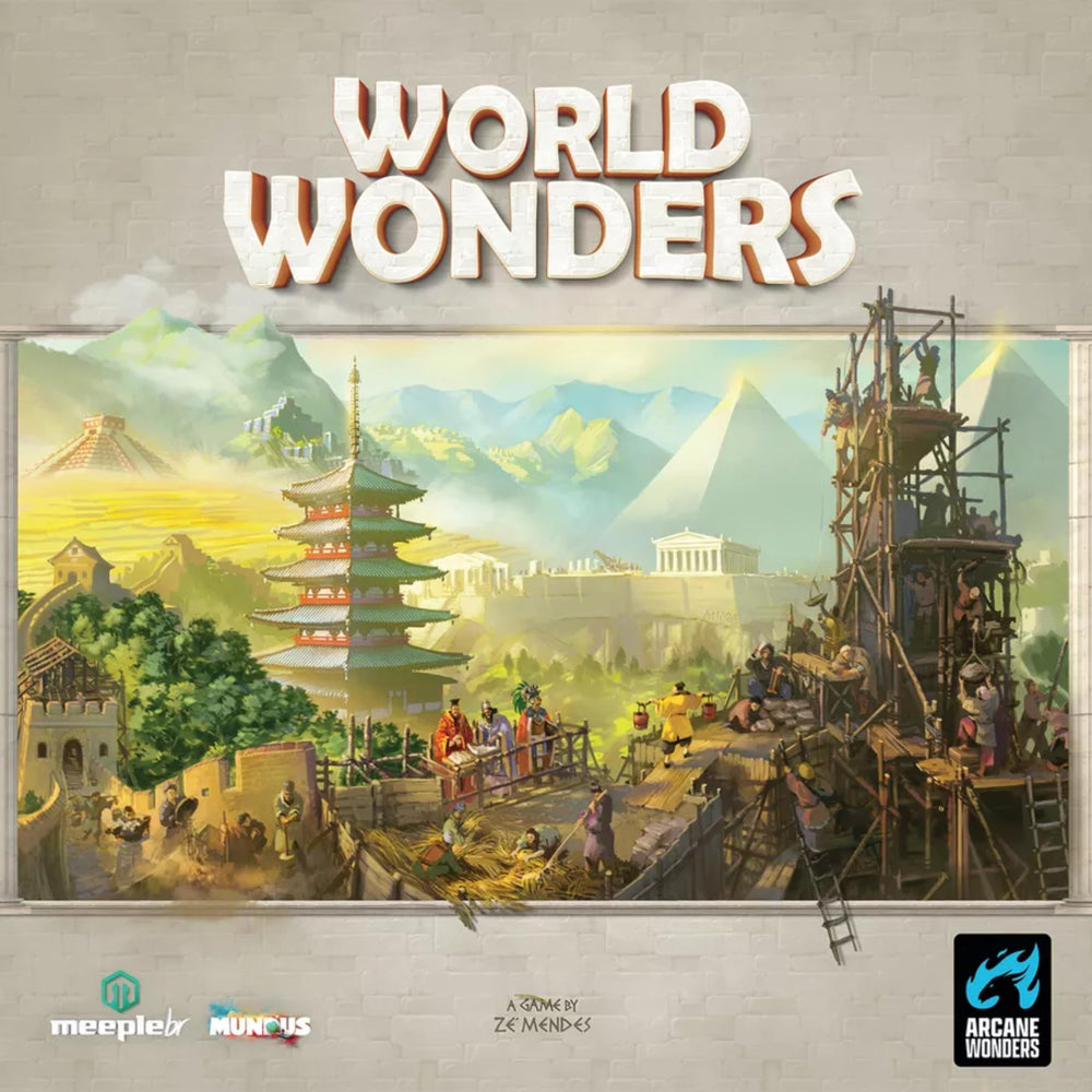 Arcane Wonders World Wonders gameboard for strategic city-building and epic ancient rivalries.