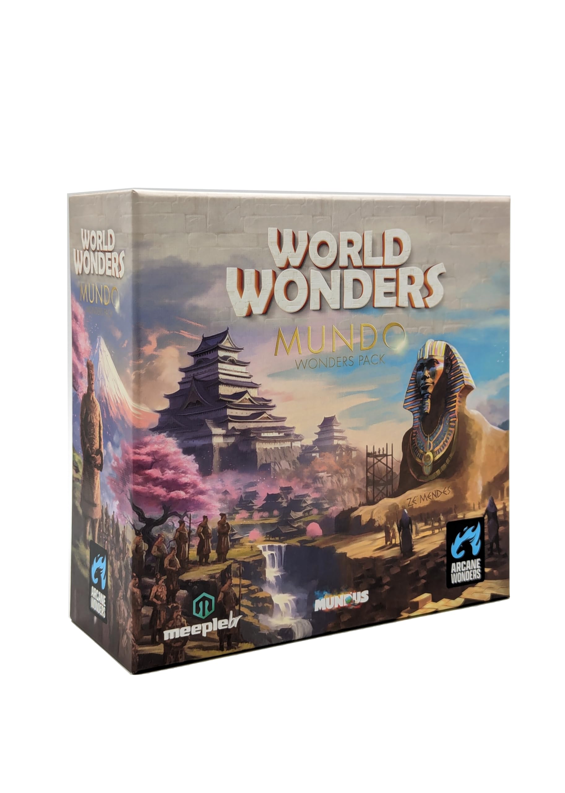 Arcane Wonders World Wonders Mundo Stonehenge monument card for strategic scoring.