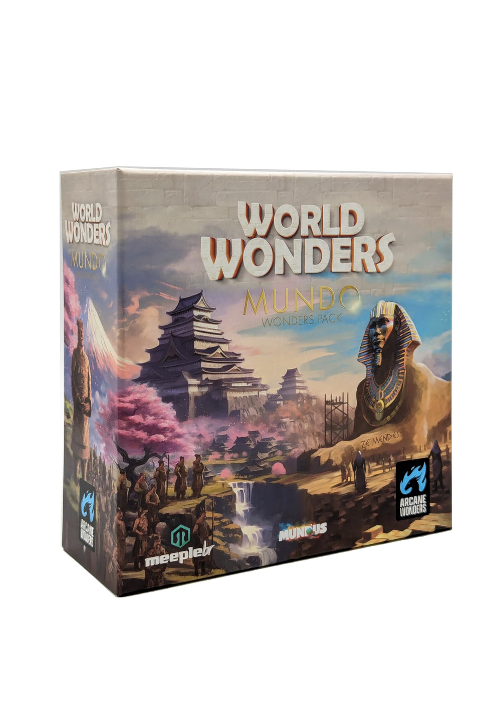 Arcane Wonders World Wonders Mundo Stonehenge monument card for strategic scoring.