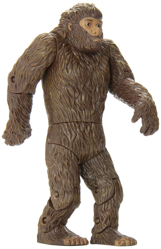 Archie Mcphee Bigfoot Brown in illustrated window box for display