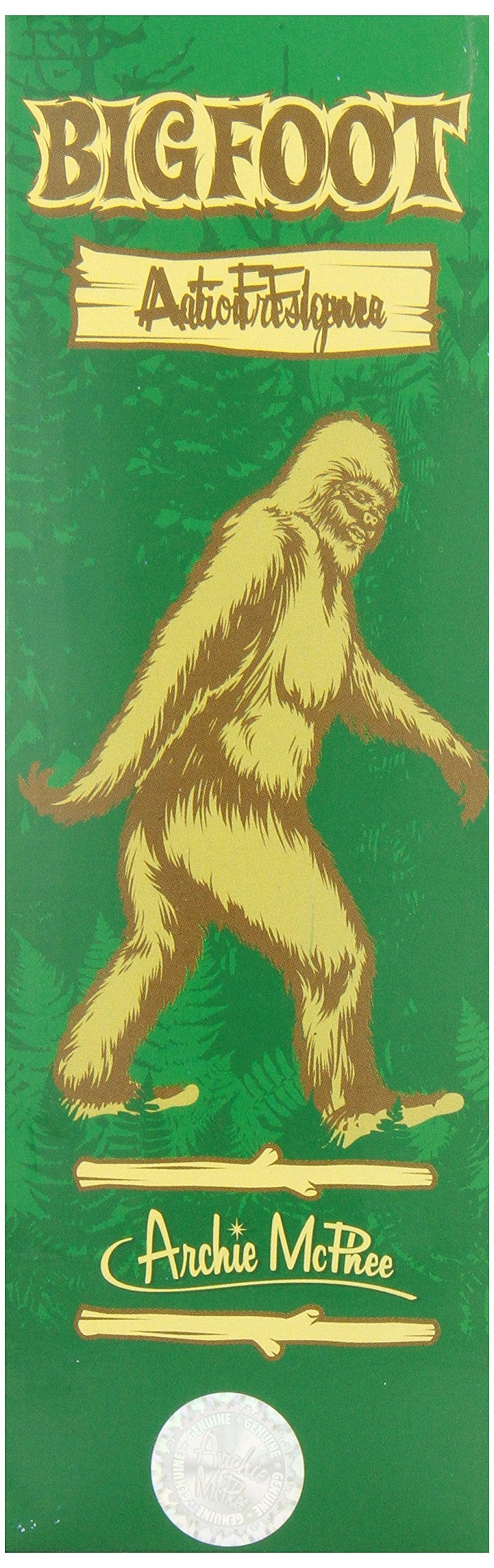Archie Mcphee Bigfoot Brown closeup reveals vinyl texture for photography