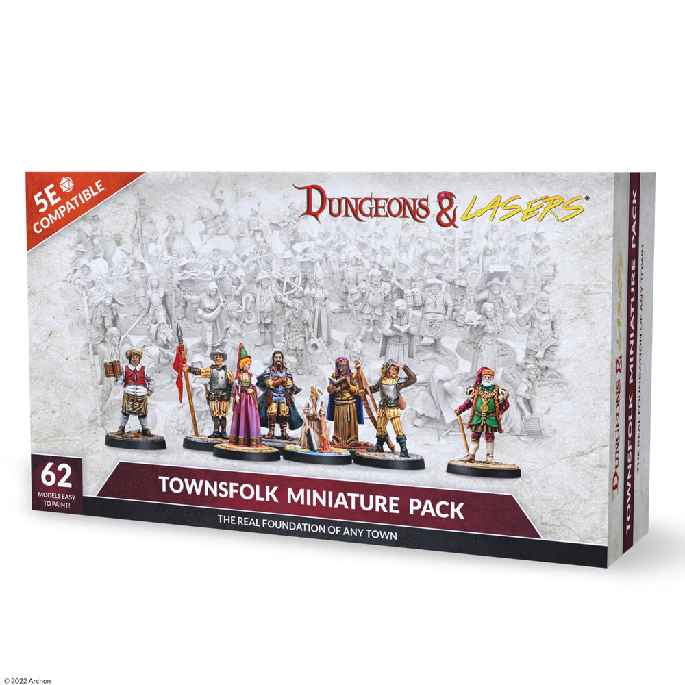 Archon Studio Townsfolk NPC Hero miniature enhances your tabletop campaigns with varied character presence.