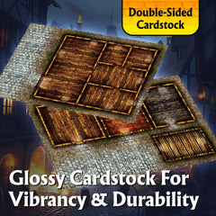 Arcknight Cobblestone City map alleyway offers tight-quarters tactical setups.