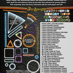 Arcknight lightning bolt overlay marker for quick spell range checks