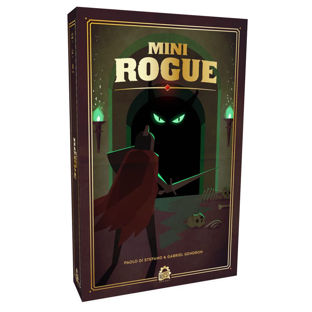 Ares Games Mini Rogue dungeon map shows branching rooms for dynamic exploration
