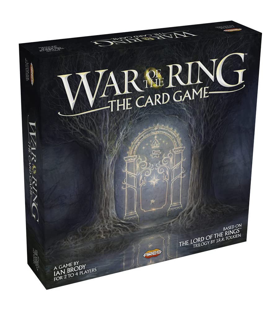 Ares Games War of the Ring Card Game cover art, ideal for epic game nights.