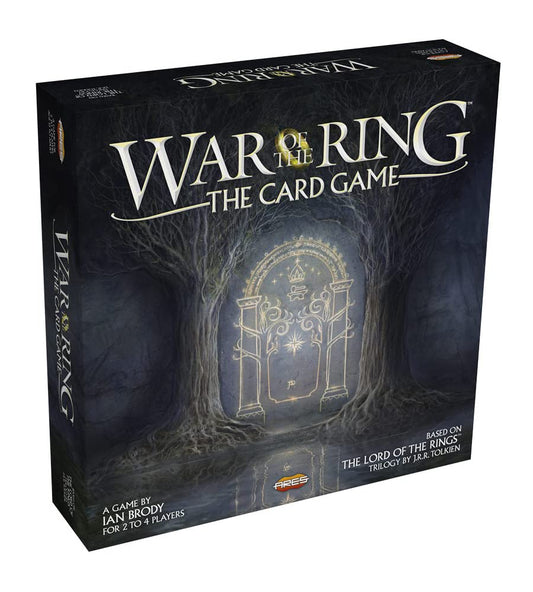 Ares Games War of the Ring Card Game cover art, ideal for epic game nights.