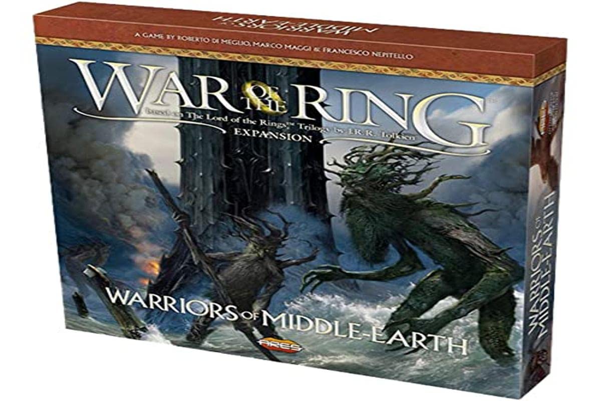 Ares Games Warriors of Middle-Earth expansion artwork showcasing new combatants for richer battles.