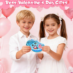 Arfun high-grade paperboard valentines cards offer a smooth writing surface.