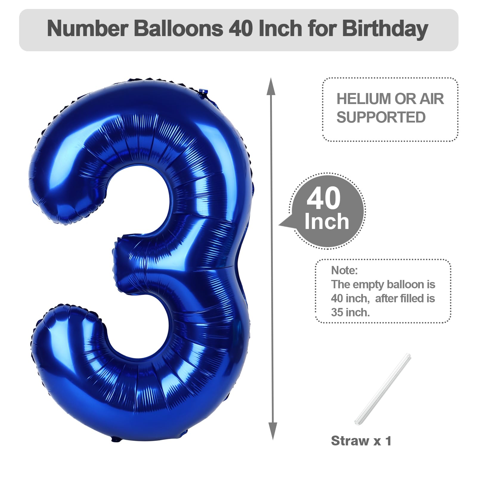 Argthjy multicolor-number-balloons bring vibrant mood to celebrations.