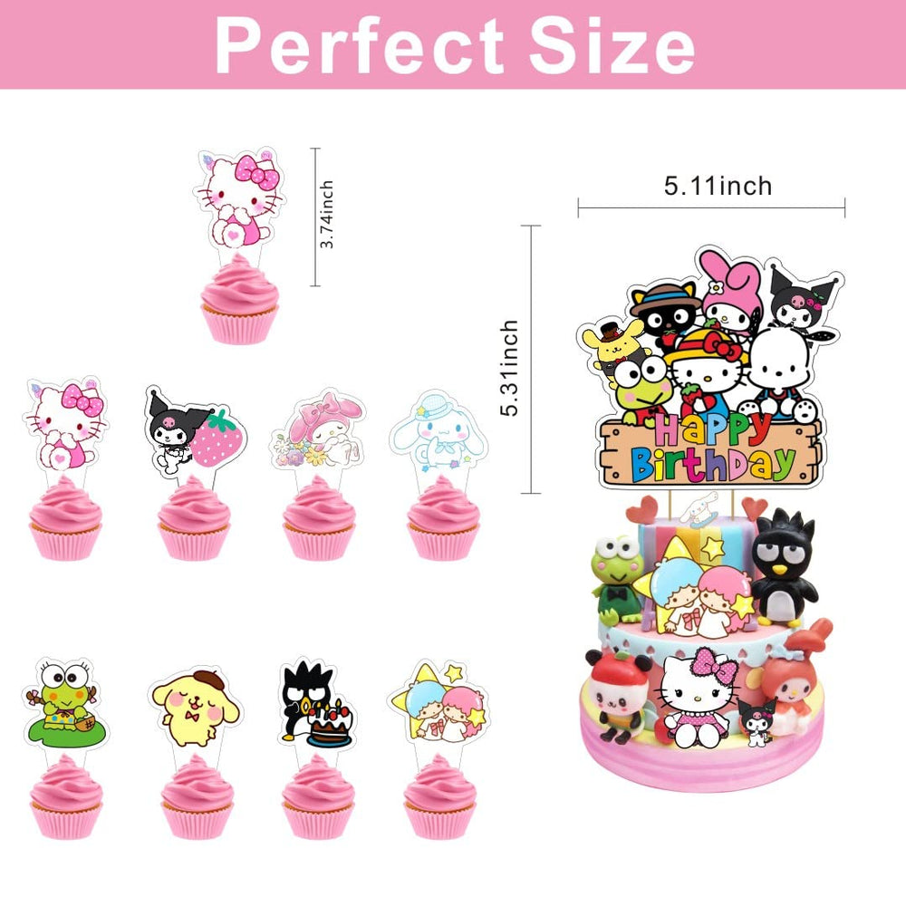 ARHAVI food-grade cardstock toppers are safe for kids’ desserts.