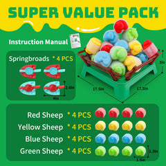 ARHEQI Heap-O-Sheep colorful sheep for color recognition and turn-taking
