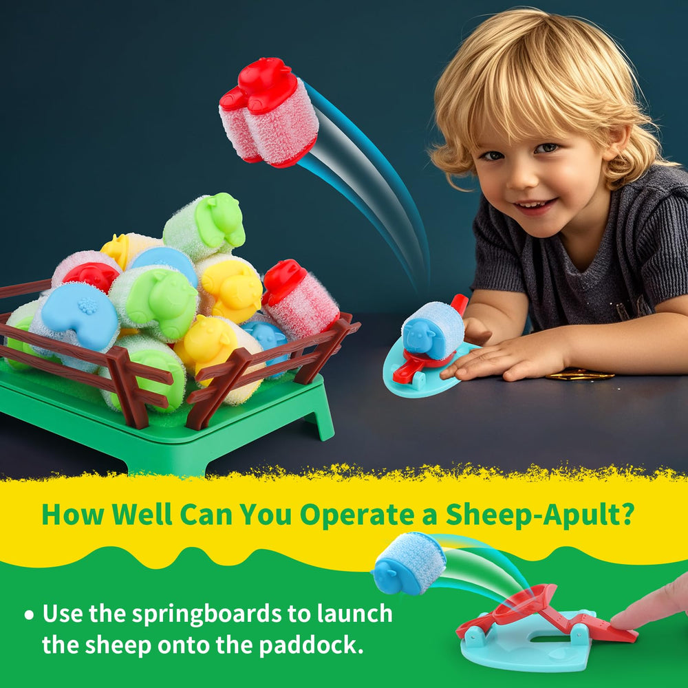 ARHEQI Heap-O-Sheep launchers capture kids' focus and fine motor skills