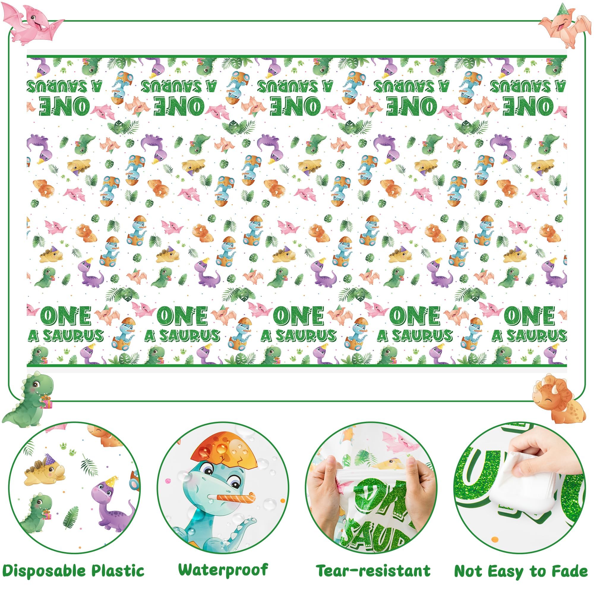 ArianQicult tear-resistant tablecloth for spill-prone party surfaces.