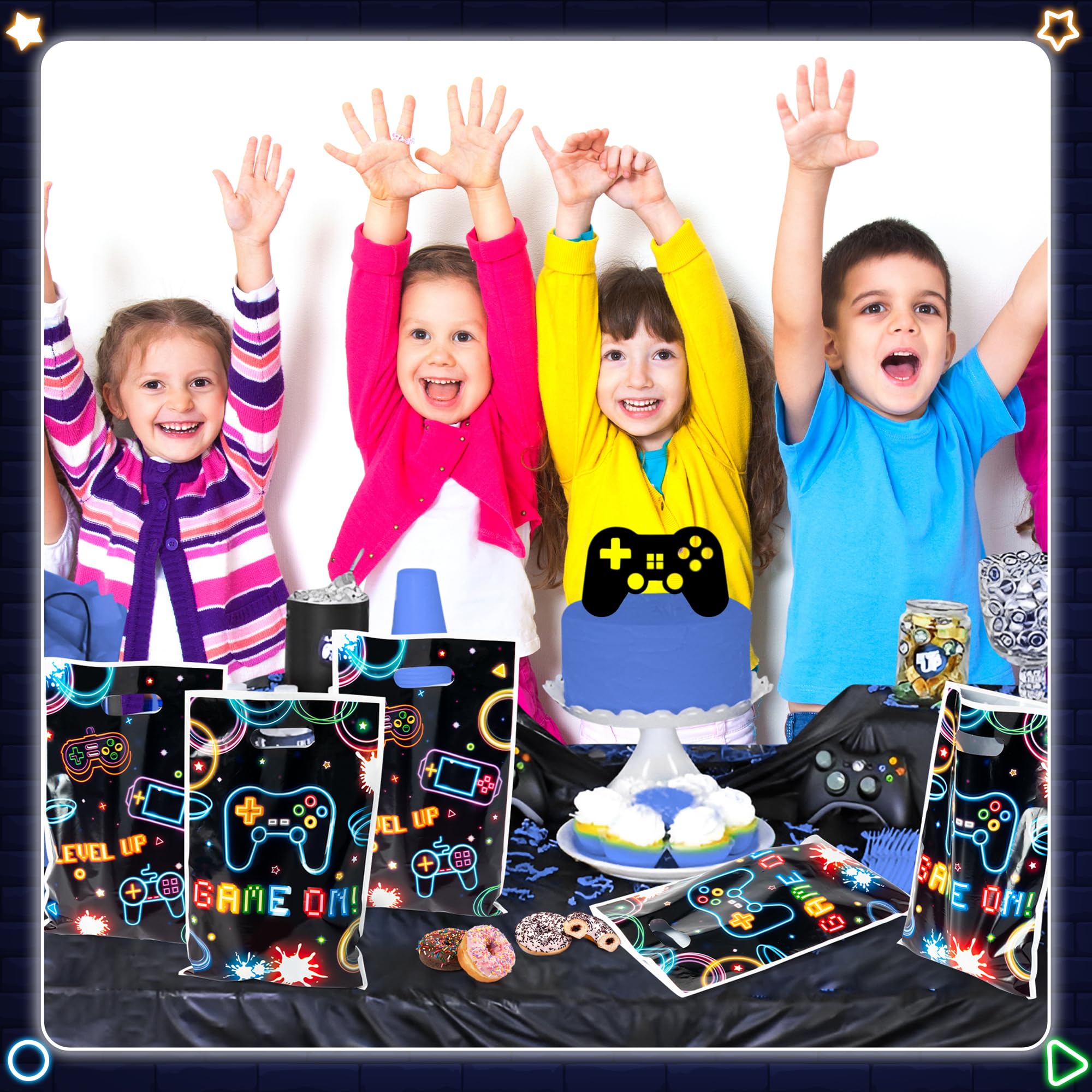 ArianQicult video game bags ideal for snacks, small gifts, and treats.