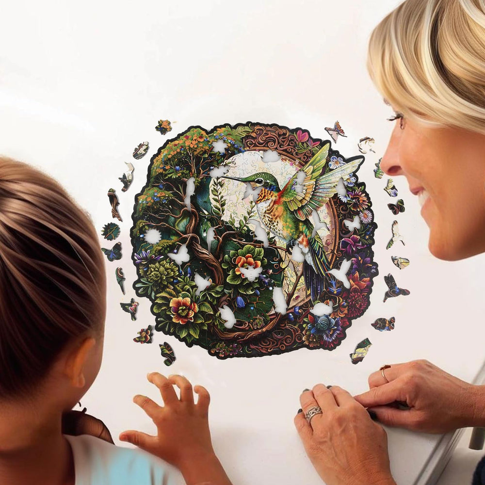 AriaPrec zen art puzzle becomes decorative wall art after completion