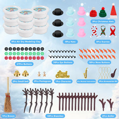 Ariepoue snowman accessories for varied, imaginative designs.