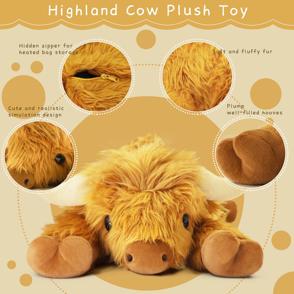 ARING PLUSH 4-pound weighted plush offers a satisfying hug with even weight distribution.