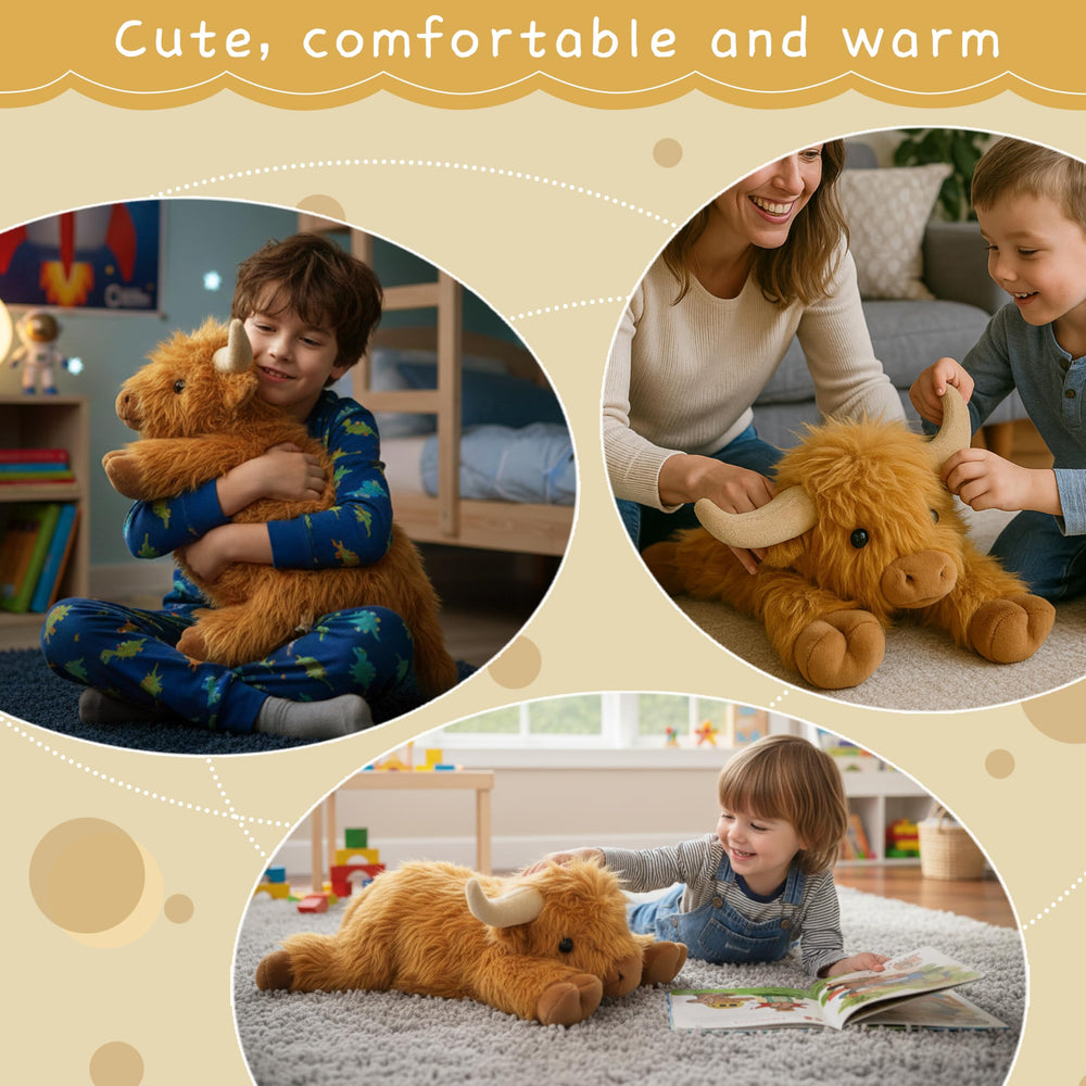 ARING PLUSH removable heating pad allows warm comfort or cooling relief when frozen.