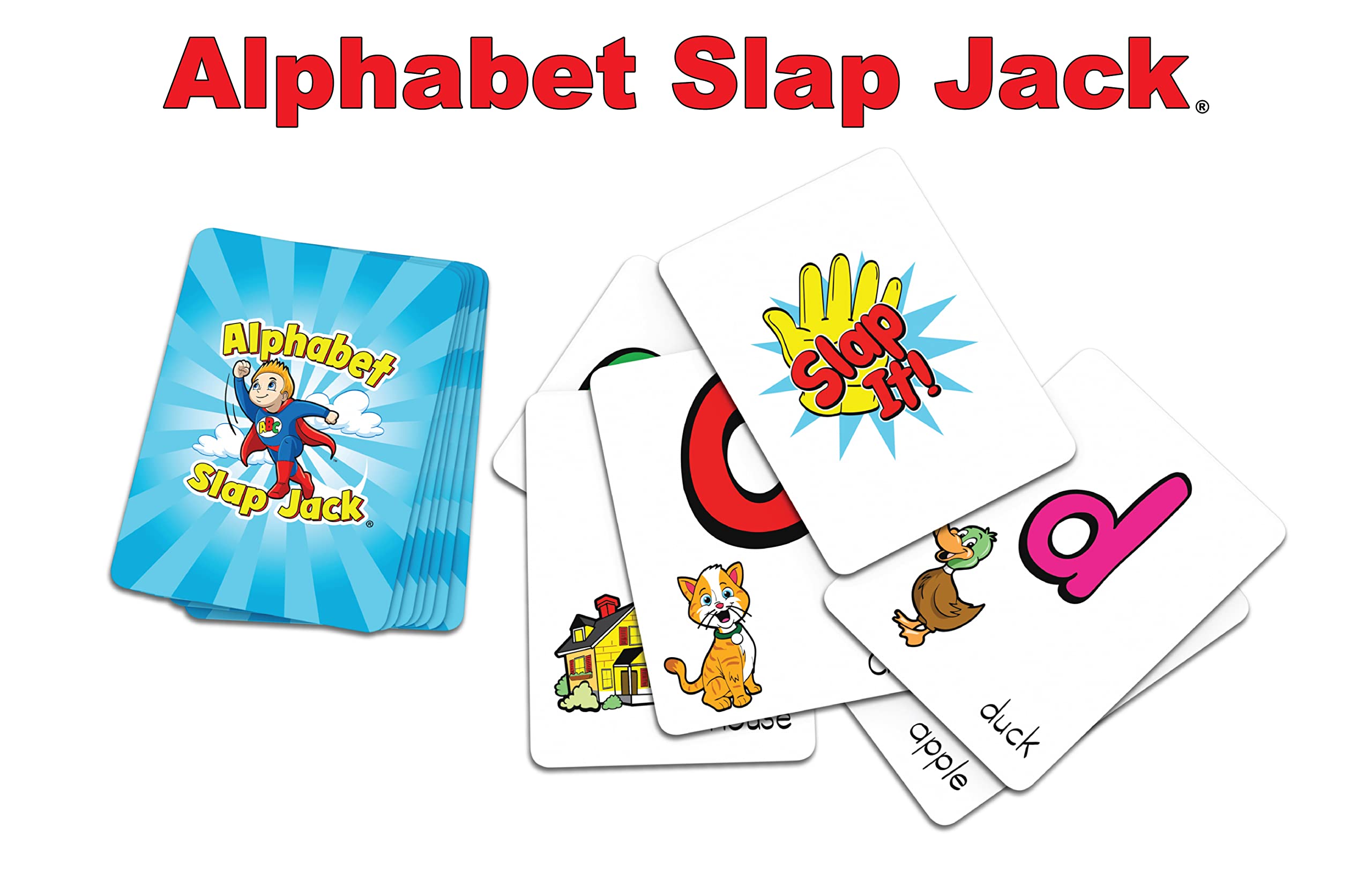 Alphabet Go Fish cards from Arizona GameCo for collaborative practice
