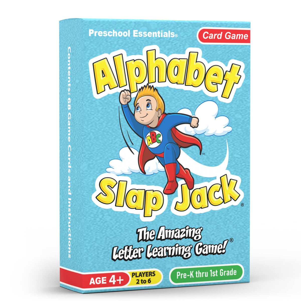 Arizona GameCo Alphabet Slap Jack deck for engaging letter learning at home