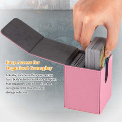 Arkeiliy 50-card sleeves included for ready protection
